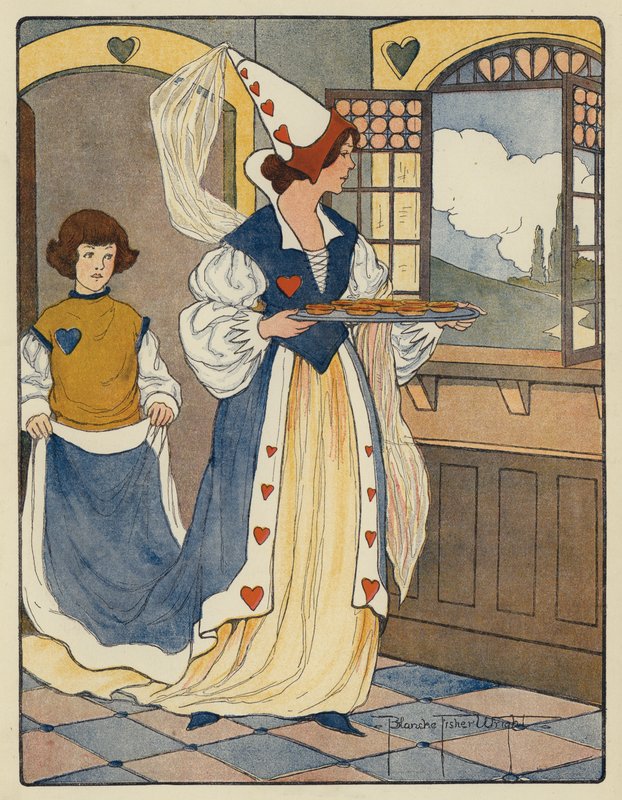 De taartjes door Blanche Fisher Wright