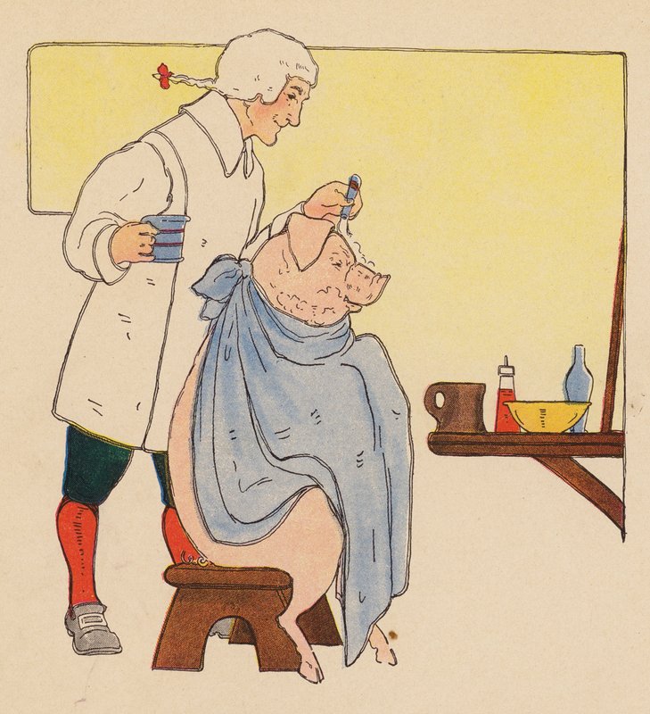 Kinderversje: Barber door Blanche Fisher Wright