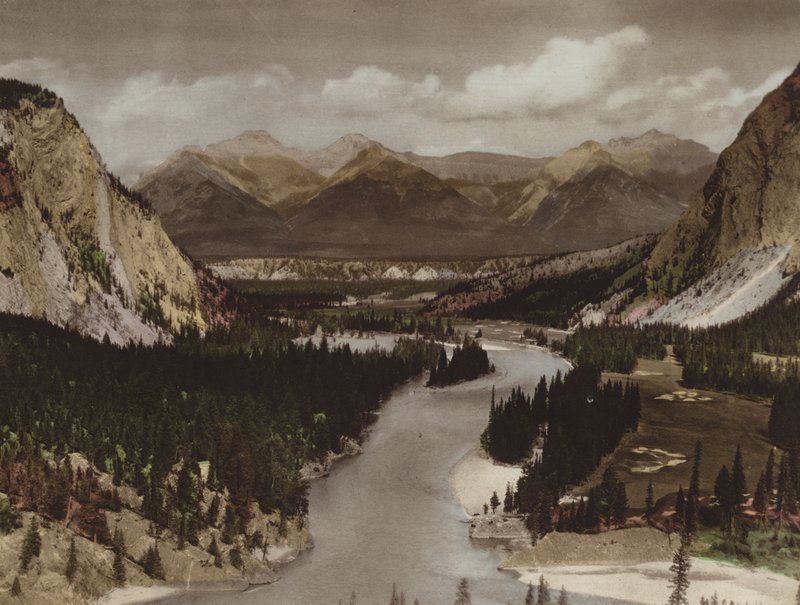 Bow Valley, Banff door Byron Hill Harmon