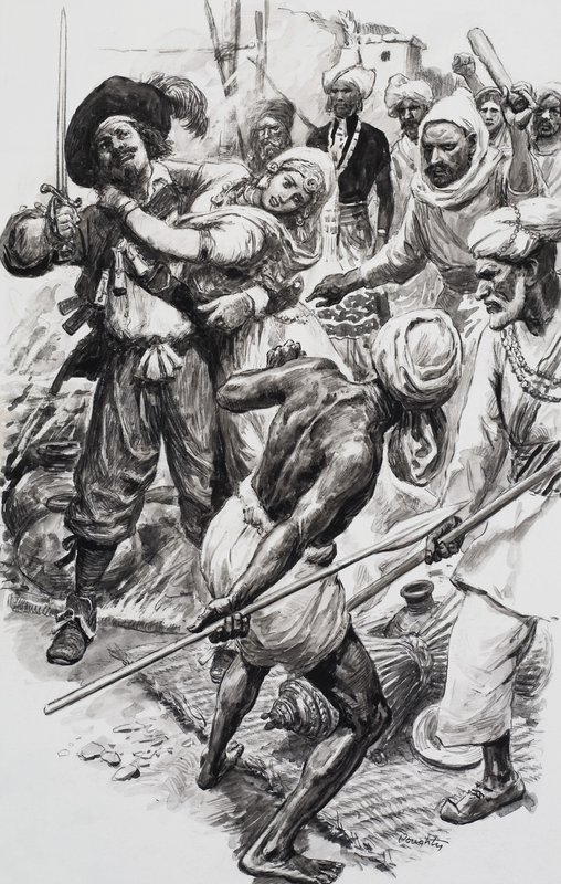 Ridder en odaliske door C.L. Doughty