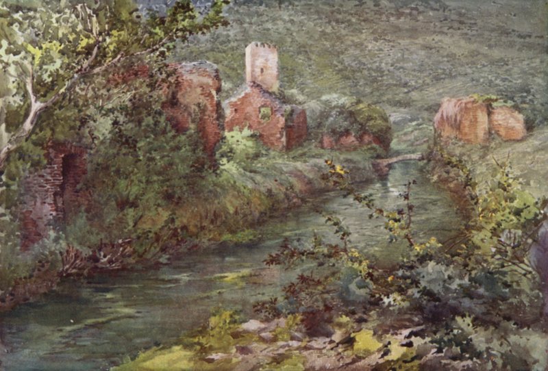 Het Kasteel van Ninfa door C.T.G. Formili