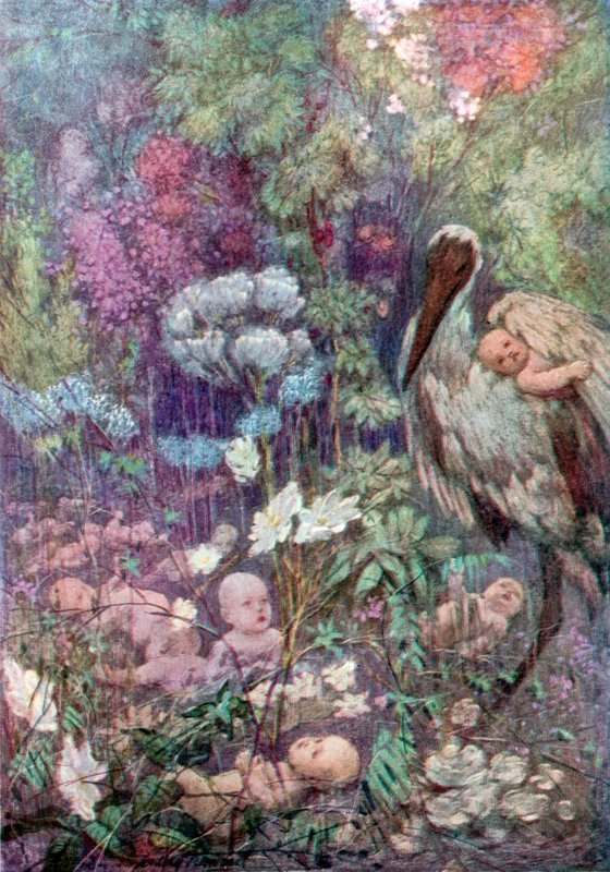 Babyland door C. Dudley (after) Tennant