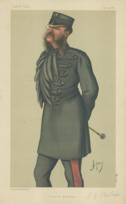 Kolonel Lewis Guy Phillips, Grenadier Guards door Carlo Pellegrini