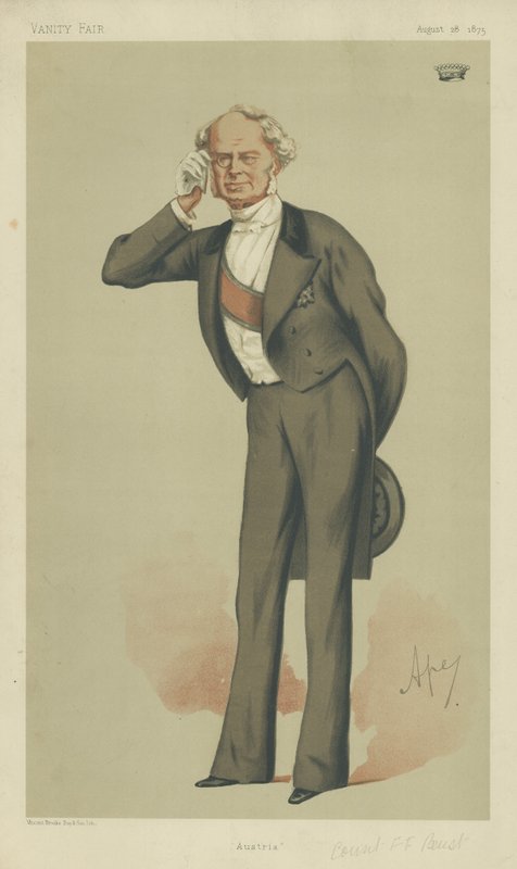 Graaf Beust door Carlo Pellegrini