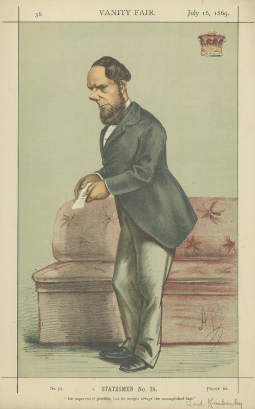 Earl Kimberley door Carlo Pellegrini