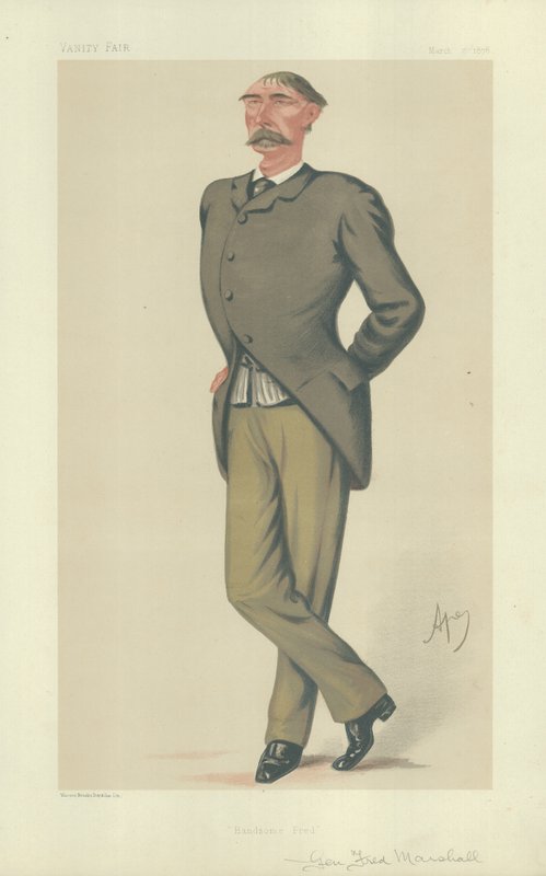 Generaal Frederick Marshall door Carlo Pellegrini