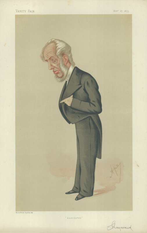 Mr Abraham Hayward door Carlo Pellegrini
