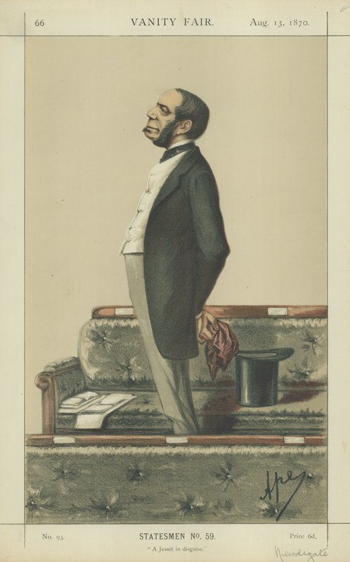 Mr. Charles Newdigate Newdegate door Carlo Pellegrini