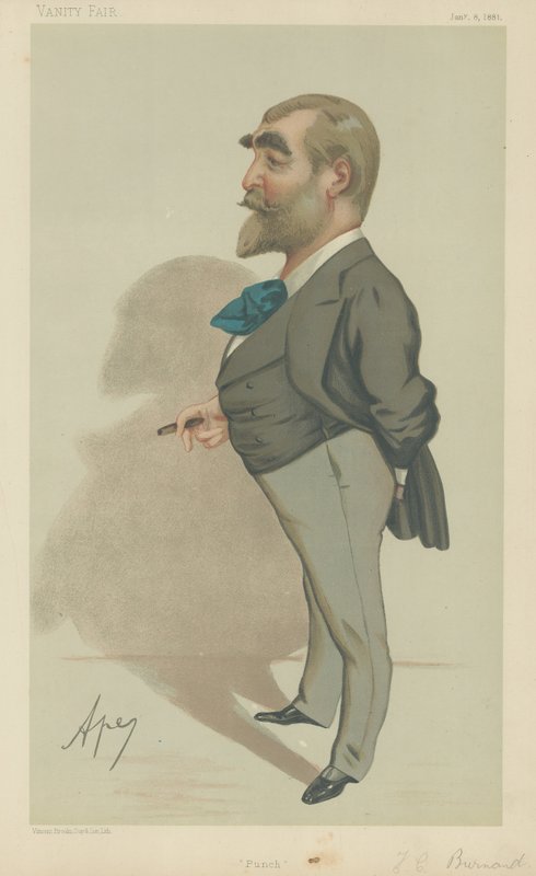 Mr Francis Burnard door Carlo Pellegrini