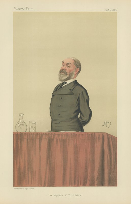De Heer Frederic Harrison door Carlo Pellegrini