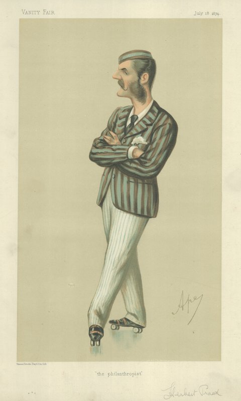 Mr Herbert Praed door Carlo Pellegrini