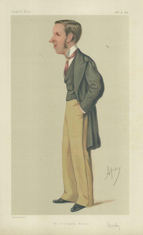 Mr John Morley door Carlo Pellegrini