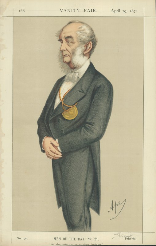 Sir Francis Grant door Carlo Pellegrini