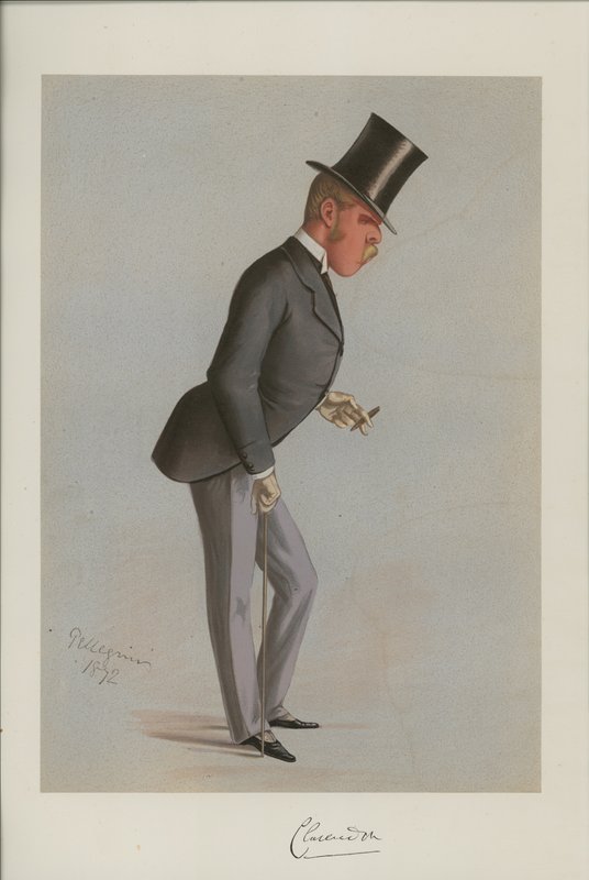 De Graaf van Clarendon door Carlo Pellegrini