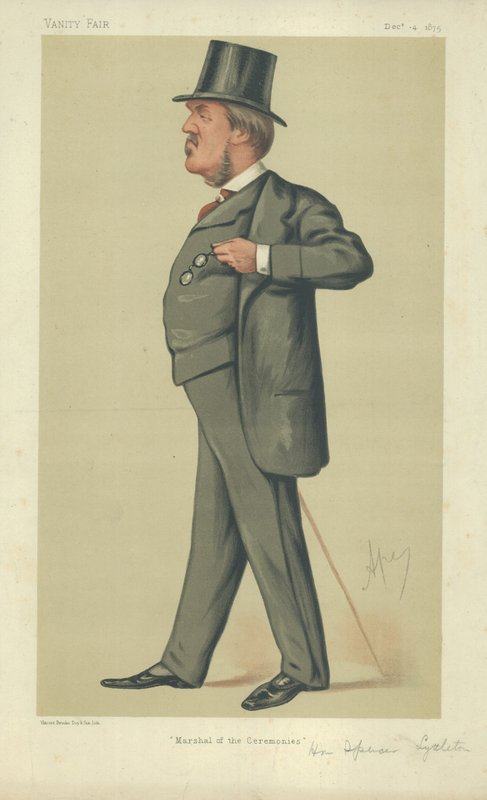 De Hon Spencer Lyttelton door Carlo Pellegrini
