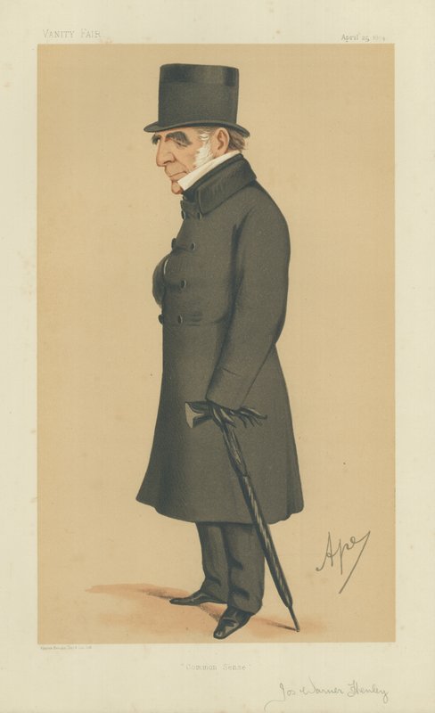 De Eerwaarde Joseph Warner Henley door Carlo Pellegrini