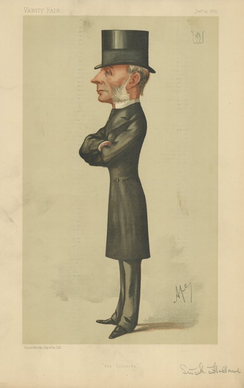 De Zeer Eerwaarde Sir Henry Thurstan Holland door Carlo Pellegrini