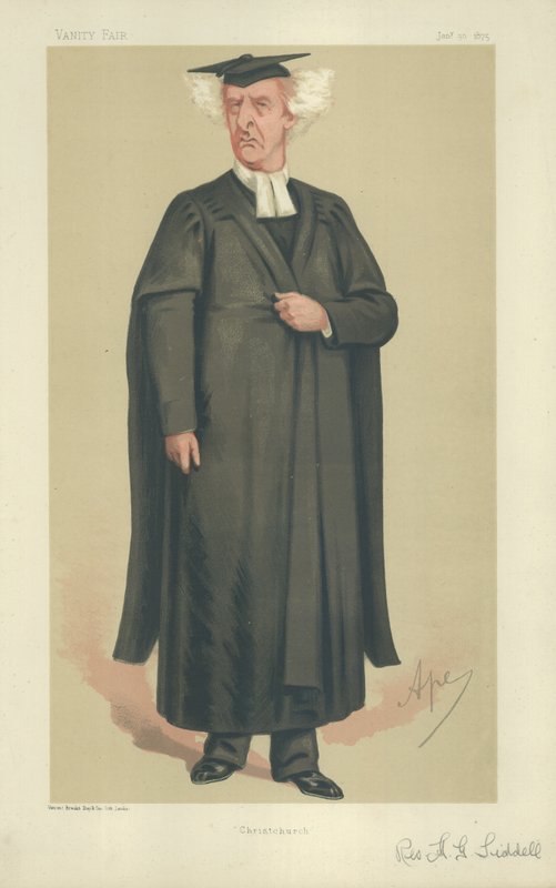 De Zeer Eerwaarde Henry George Liddell door Carlo Pellegrini
