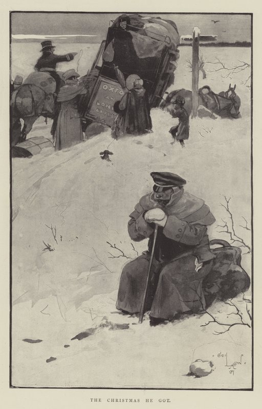 De kerst die hij kreeg door Cecil Charles Windsor Aldin