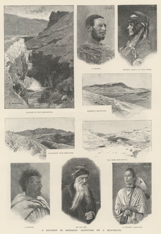 Een reis in Marokko door Charles Auguste Loye
