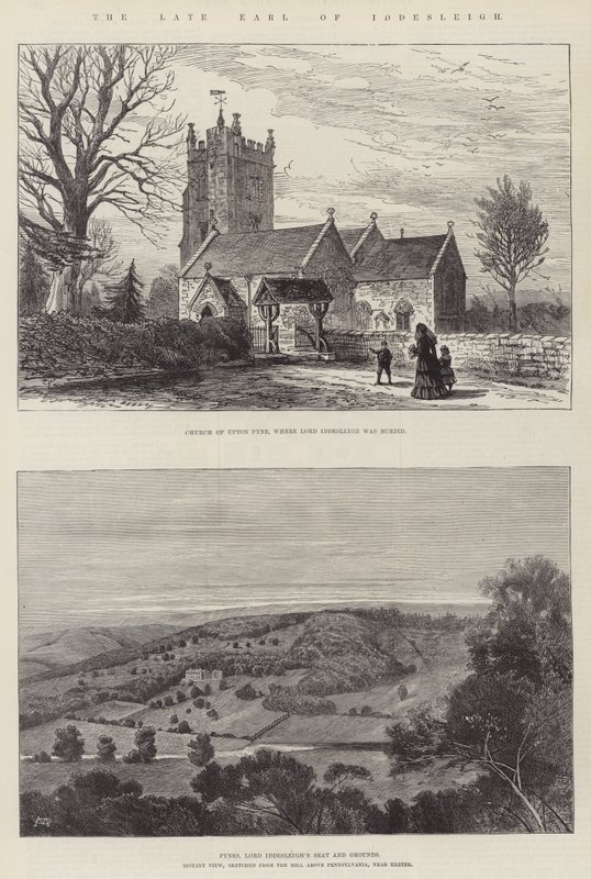 De overleden graaf van Iddesleigh door Charles Auguste Loye