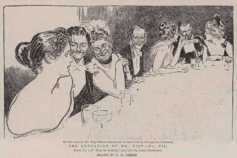 De opvoeding van Mr. Pipp, nr. VII door Charles Dana Gibson