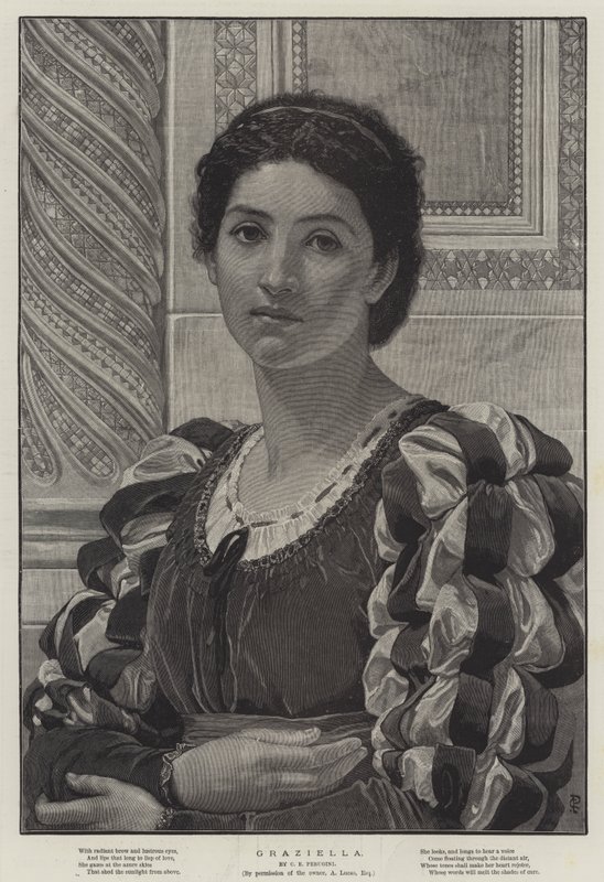 Graziella door Charles Edward Perugini