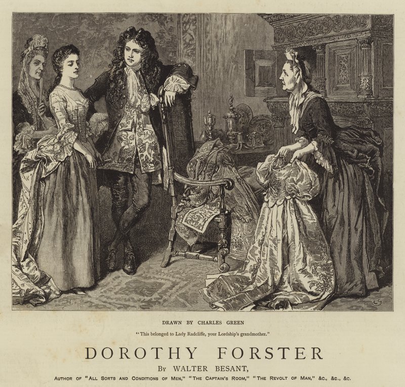Dorothy Forster door Charles Green