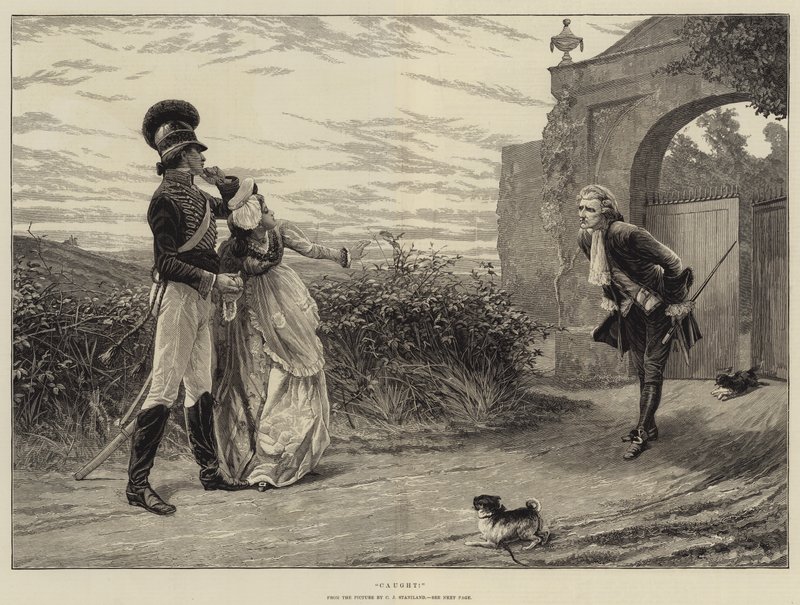 Gevangen! door Charles J. Staniland