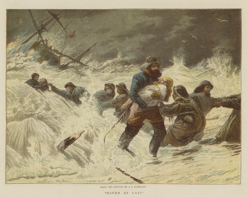 Eindelijk Gered door Charles J. Staniland