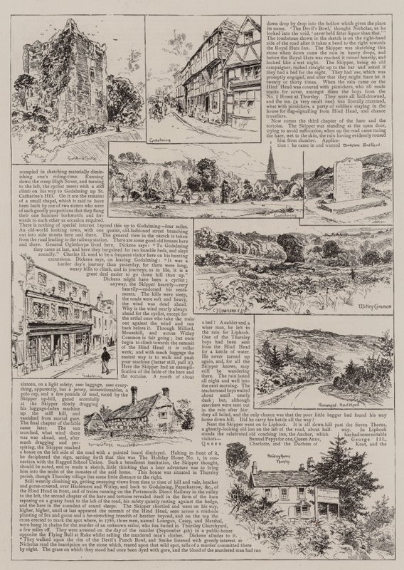 Naar Portsmouth met Nicholas Nickleby en Smike door Charles J. Staniland