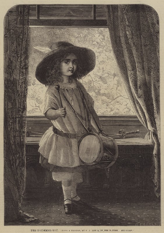 De Trommeljongen door Charles James Lewis