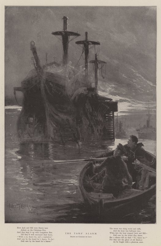 Het alarm van de matrozen door Charles John de Lacy