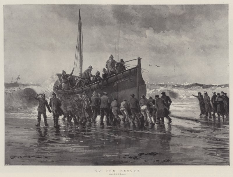 Te Hulp door Charles John de Lacy