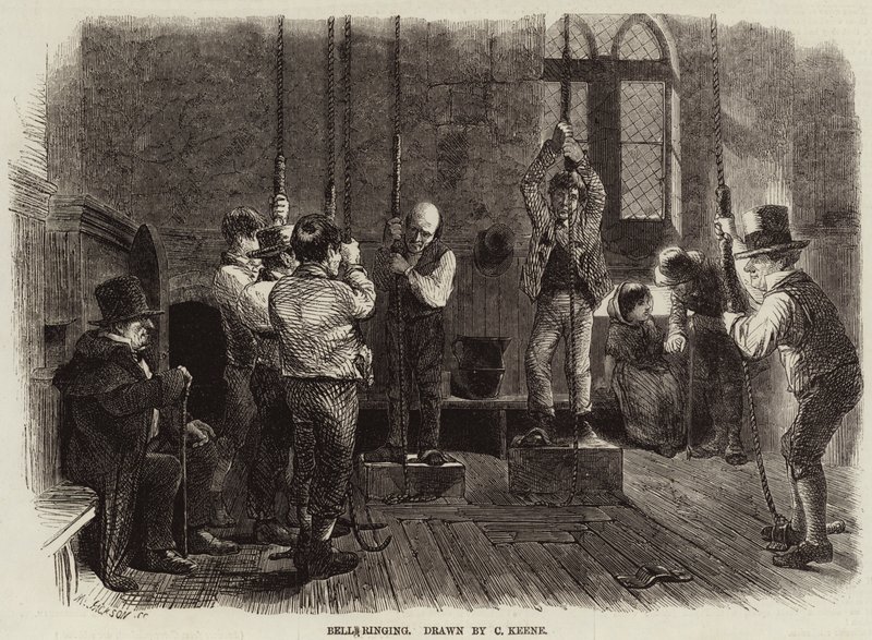 Klokkenluiden door Charles Keene