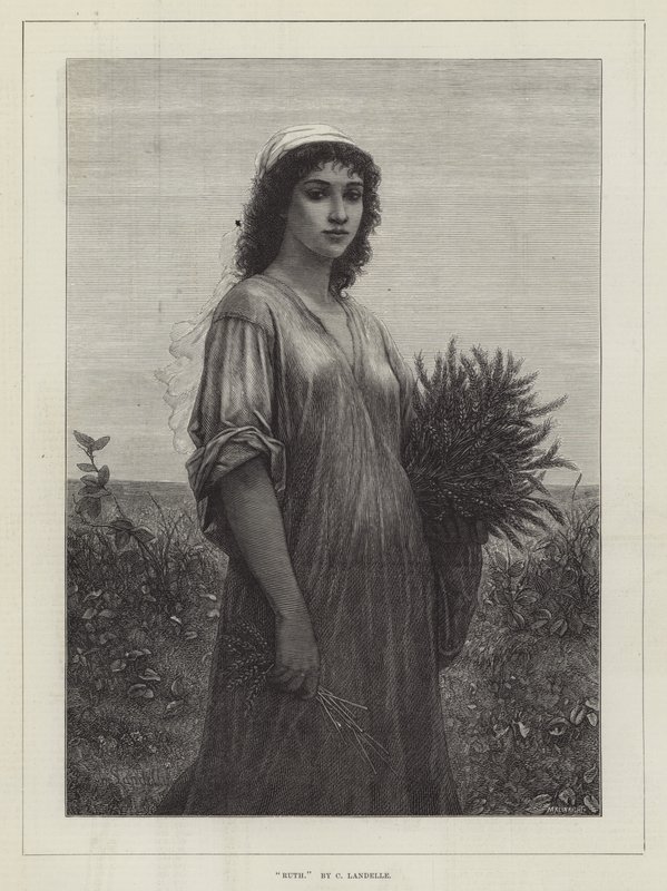 Ruth door Charles Landelle