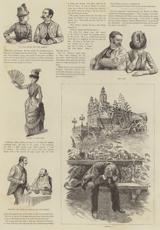 Een bezoek aan Monte Carlo door Charles Paul Renouard