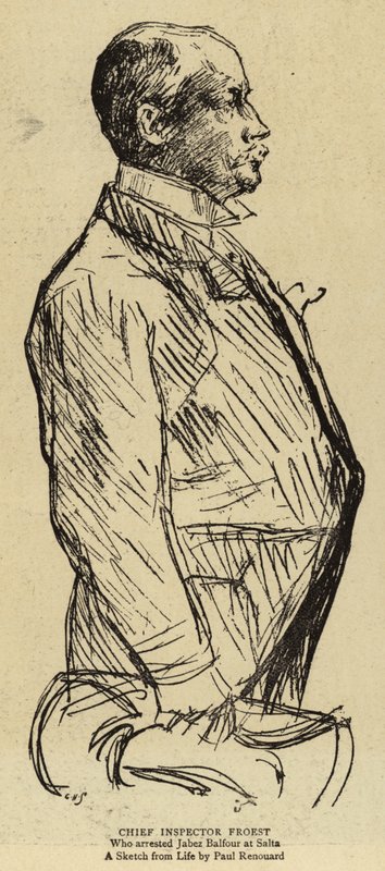 Hoofdinspecteur Froest door Charles Paul Renouard