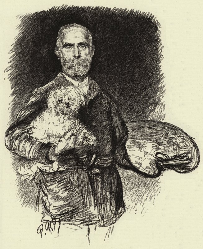 Edwin Long door Charles Paul Renouard