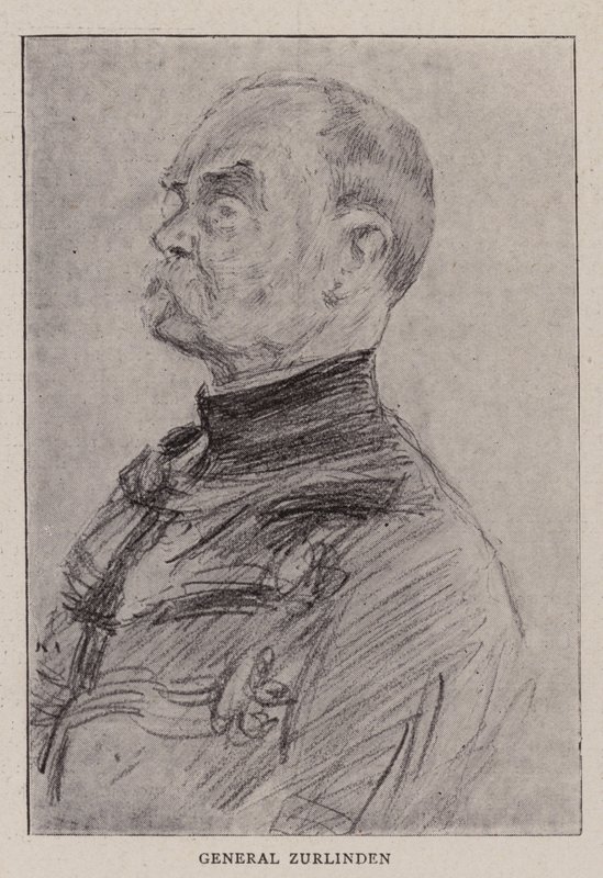 Generaal Zurlinden door Charles Paul Renouard
