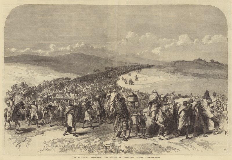 De Abessijnse Expeditie, de Exodus van Theodore