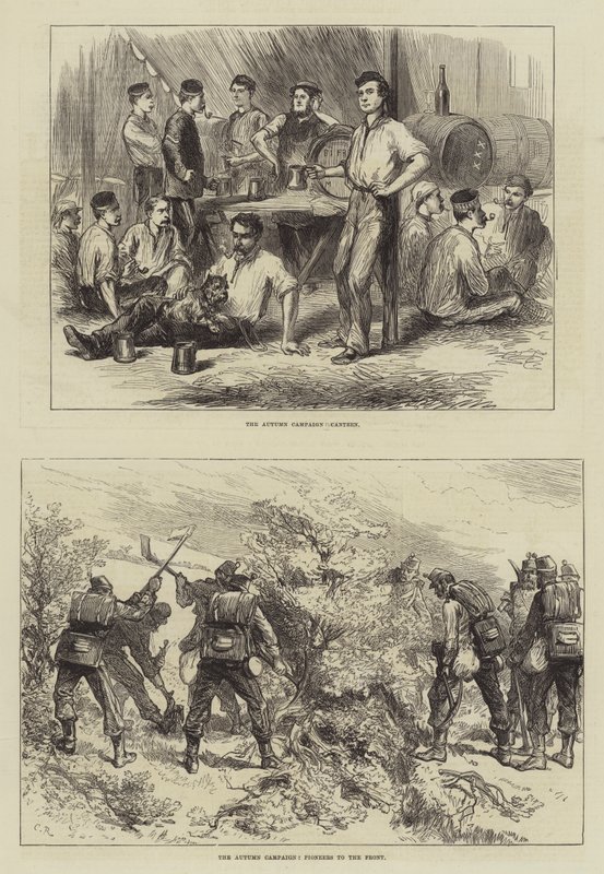 De Herfstcampagne door Sir John Charles Robinson