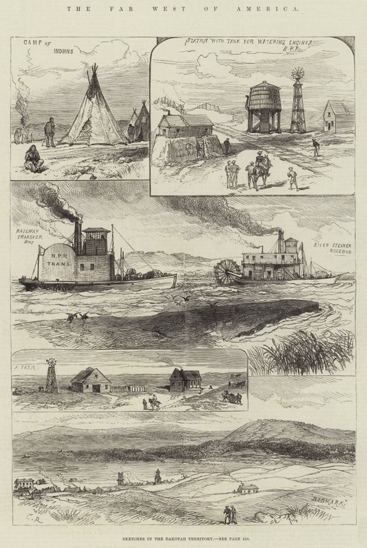 Het Verre Westen van Amerika door Sir John Charles Robinson