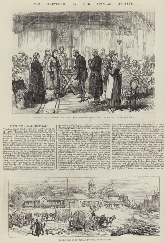 Oorlogsschetsen door Sir John Charles Robinson