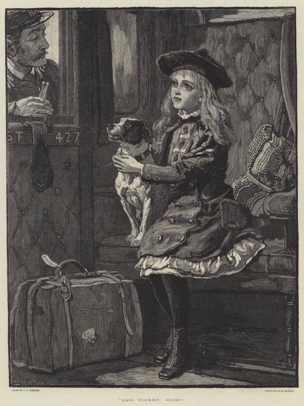Hondenticket, juffrouw! door Charles Trevor Garland