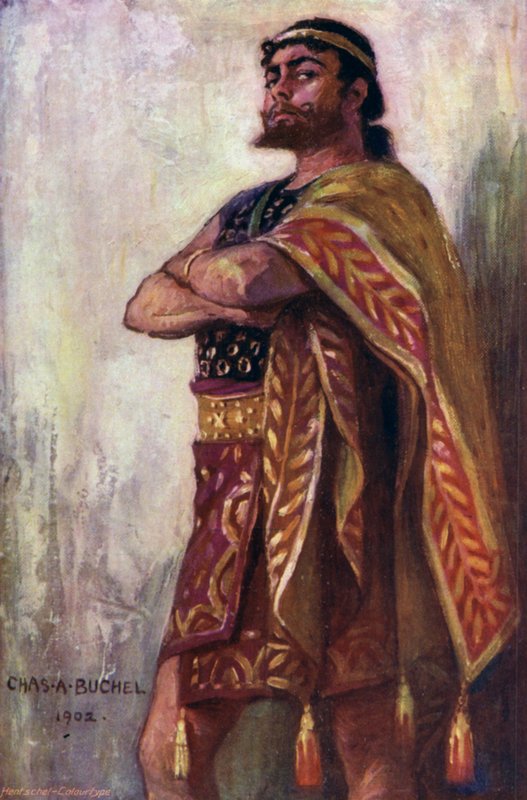 Antinous, Mr Oscar Asche door Charles A. Buchel