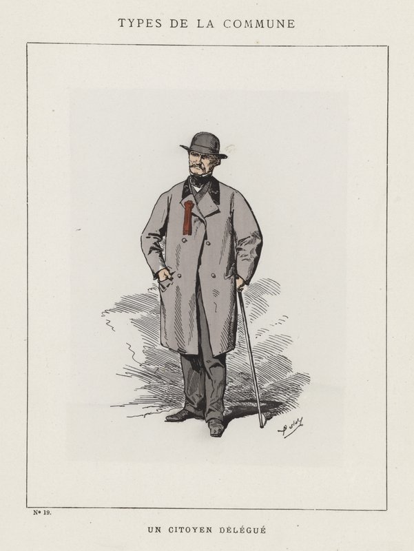 Un Citoyen Delegue door Charles Albert d Arnoux Bertall