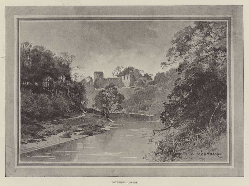 Bothwell Kasteel door Charles Auguste Loye