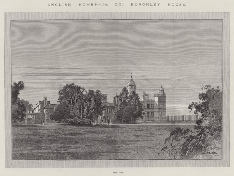 Burghley House door Charles Auguste Loye