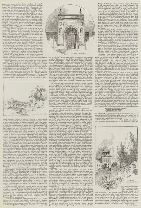 Engels huis, Blenheim door Charles Auguste Loye